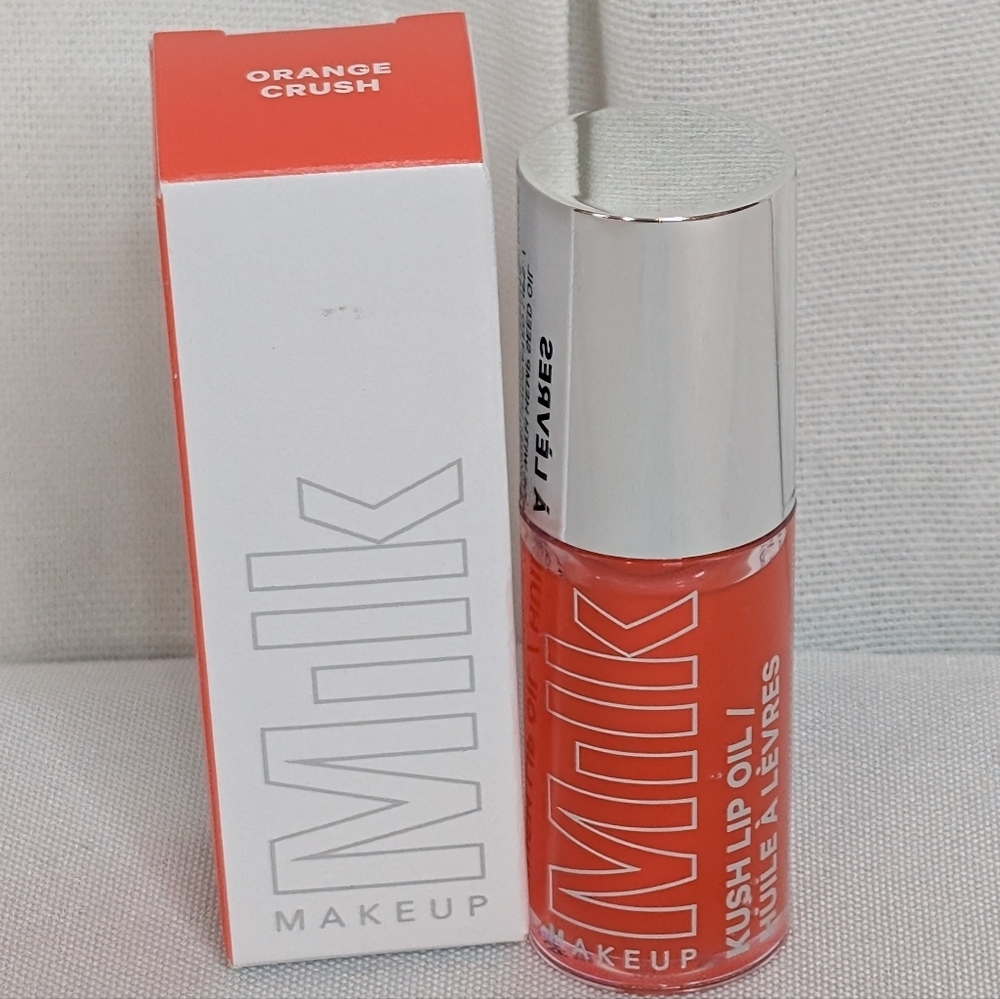 Milk Makeup Kush Lip Oil - Vibrant Orange Crush NIB